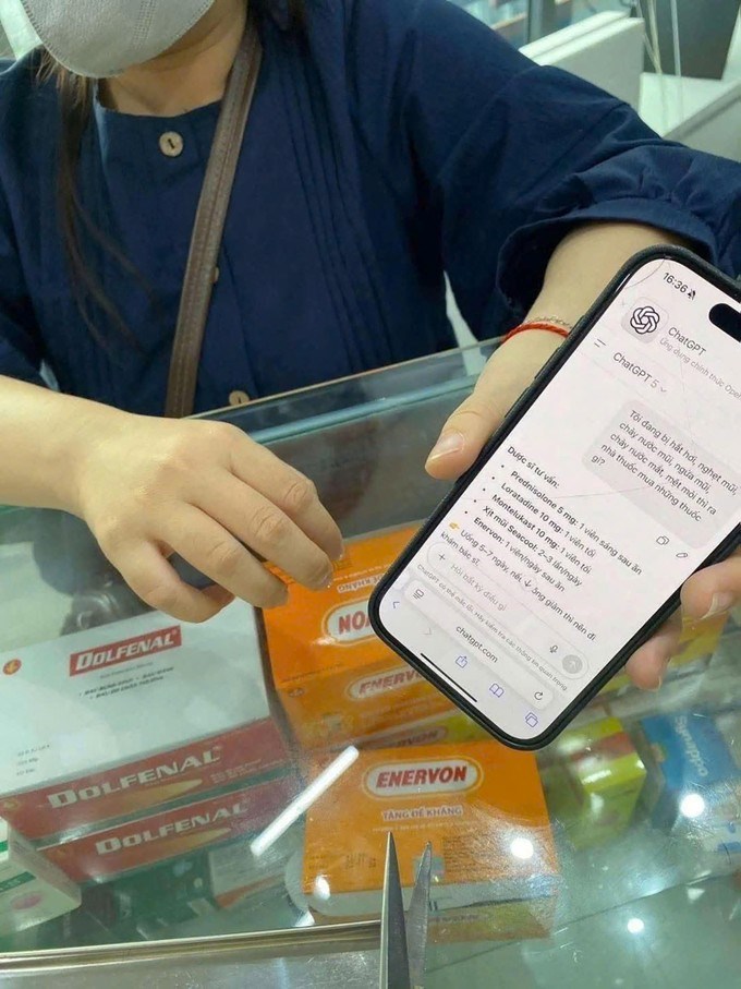 Toa thuốc được kê bởi... ChatGPT