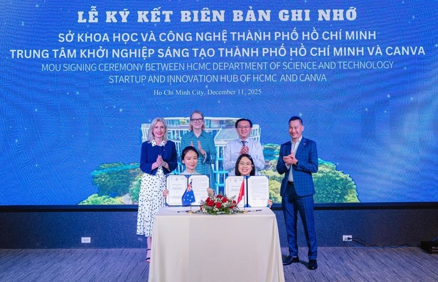 TP Hồ Chí Minh ký kết hợp tác với “kỳ lân” công nghệ Canva.