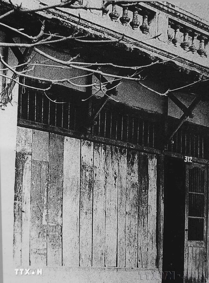 Nhà số 312, phố Khâm Thiên (Hà Nội), nơi đại biểu các tổ chức Cộng sản ở Bắc Kỳ thành lập Đông Dương Cộng sản Đảng (một trong 3 tổ chức tiền thân của Đảng Cộng sản Việt Nam), ngày 17/6/1929. (Ảnh: Tư liệu/TTXVN phát)