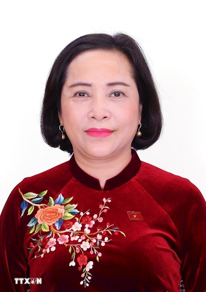 Đồng chí Nguyễn Thị Thanh, Ủy viên Trung ương Đảng, Phó Chủ tịch Quốc hội khóa XVI. (Ảnh: TTXVN)