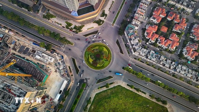 Một góc quận Tây Hồ. (Nguồn: TTXVN)