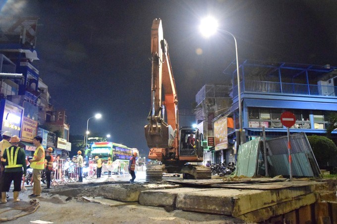 Nhiều dự &aacute;n đang được triển khai thi c&ocirc;ng quyết liệt. (Ảnh: QUỐC H&Ugrave;NG)