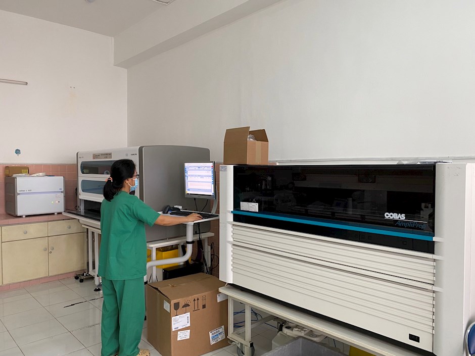 Công tác triển khai xét nghiệm RT-PCR tại HCDC