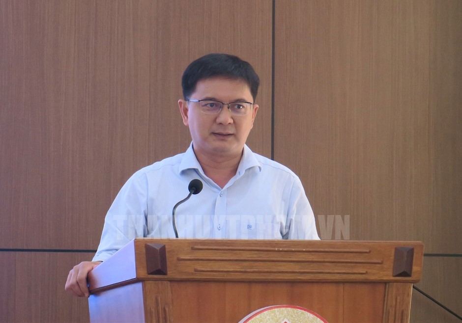 Trưởng Ban Dân vận Thành ủy TPHCM Nguyễn Mạnh Cường phát biểu kết luận hội nghị