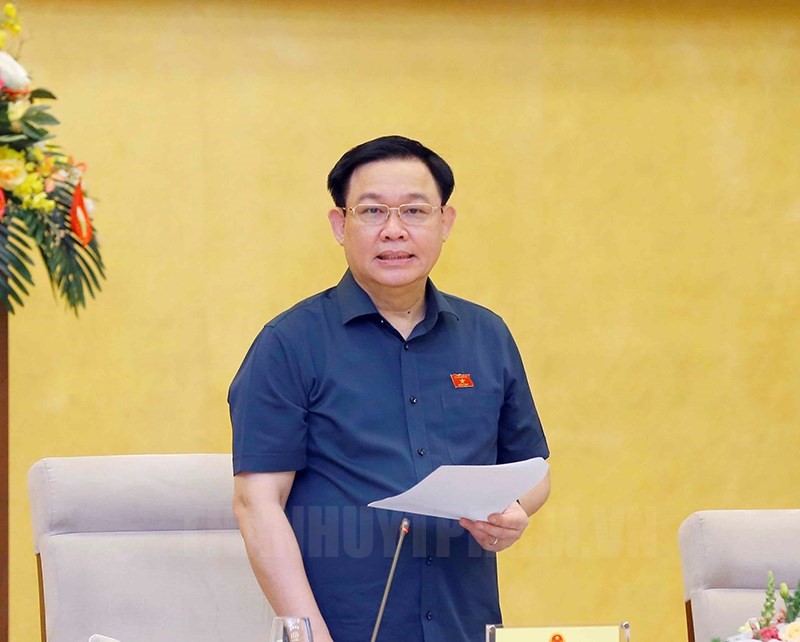 Chủ tịch Quốc hội Vương Đình Huệ, Chủ tịch Hội đồng Bầu cử quốc gia 