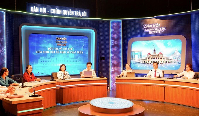Chương trình "Dân hỏi - Chính quyền trả lời" tháng 6/2026. Ảnh: LAN PHƯƠNG.