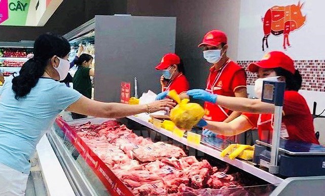 TPHCM luôn nỗ lực để đảm bảo các nguồn hàng hóa cung ứng cho người dân. (Ảnh: Đan Như)