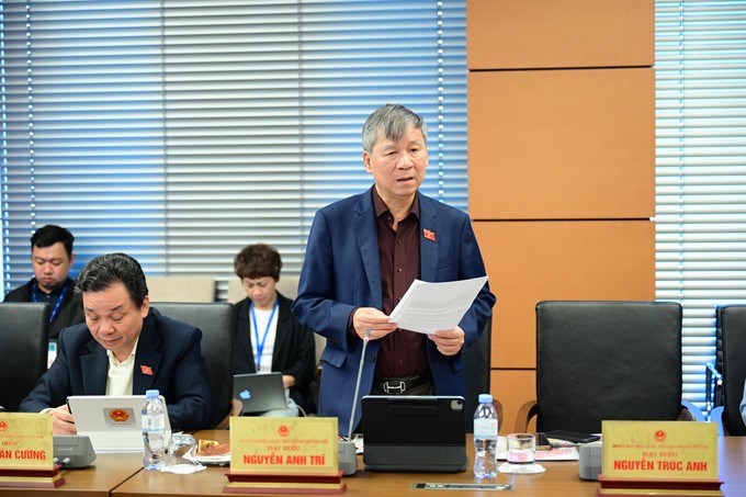 ĐB Nguyễn Anh Trí (Hà Nội). (Ảnh: SGGP)