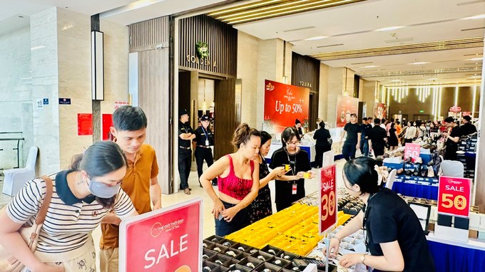 Hơn 500 nh&atilde;n h&agrave;ng, thương hiệu nổi tiếng c&oacute; mặt tại sự kiện Vũng T&agrave;u Mega Sale. (Ảnh: SGGP)