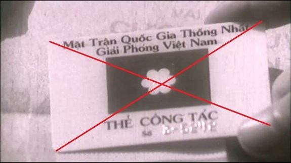 Việt Tân bày ra mọi chiêu trò để  lừa bịp và moi đô la từ bà con Việt kiều ở hải ngoại. Ảnh cắt từ phim tư liệu (Bộ Công an).