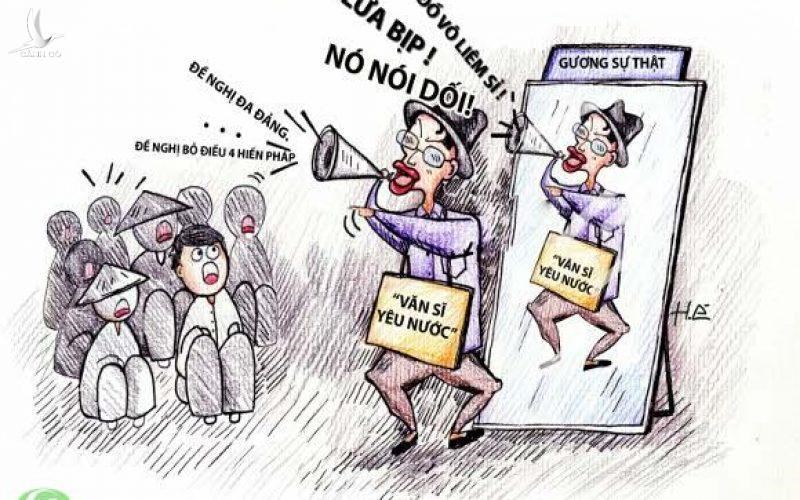 Việc đấu tranh chống các luận điệu sai trái, xuyên tạc về Chủ tịch Hồ Chí Minh cần gắn với công tác bảo vệ nền tảng tư tưởng của Đảng trong tình hình mới. (Tranh minh họa)