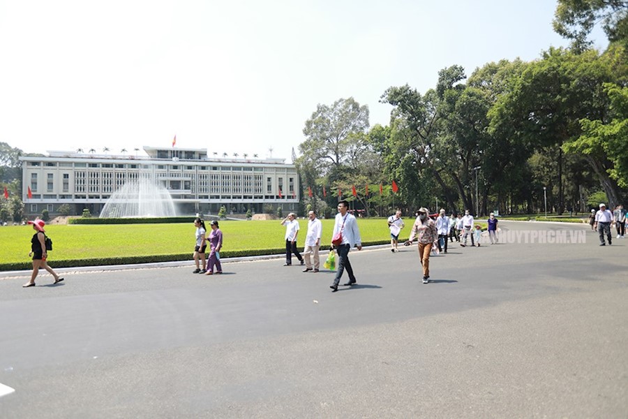 Dinh Thống Nhất ngày nay. Ảnh: Nguyễn Hoàng