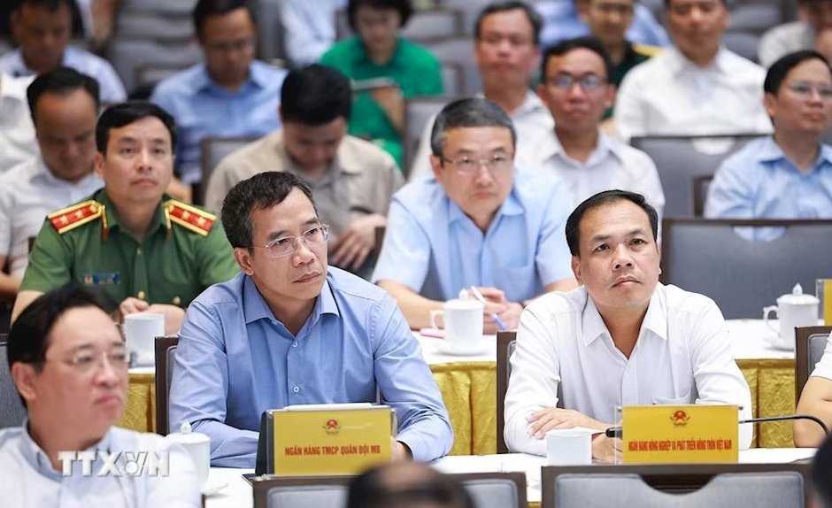 Các đại biểu tham dự Phiên họp chuyên đề về thúc đẩy phát triển khoa học, công nghệ, đổi mới sáng tạo. (Ảnh: Dương Giang/TTXVN)