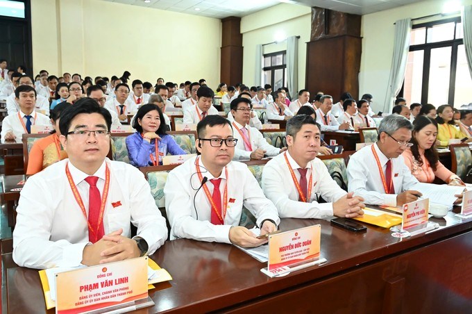 Đại biểu dự đại hội (Ảnh SGGP)