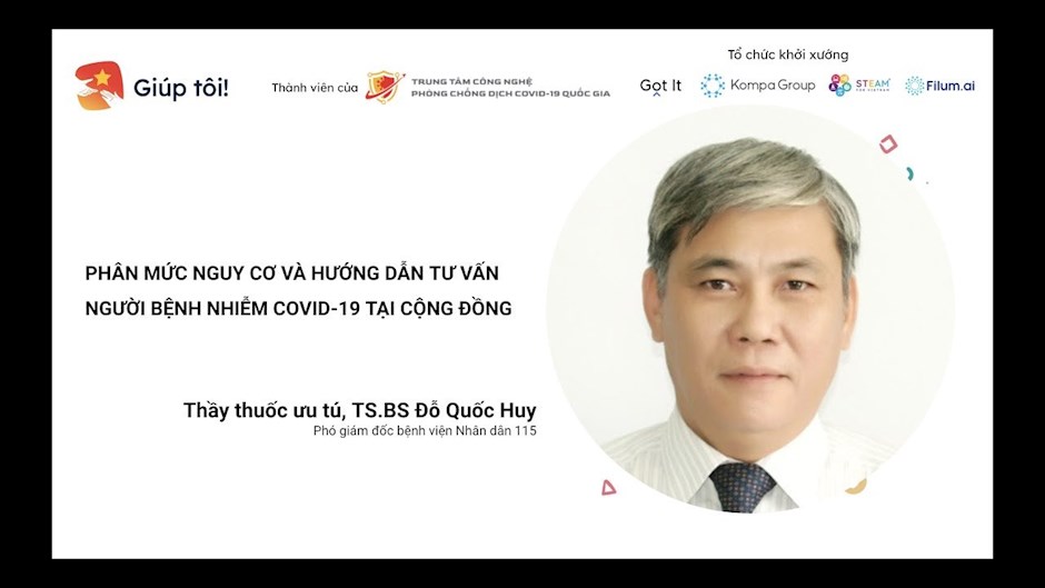 TS.BS. Đỗ Quốc Huy tham gia chia sẻ thông tin về dịch Covid-19 trên YouTube