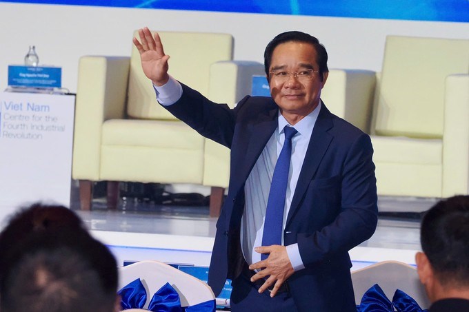 Chủ tịch UBND TPHCM Nguyễn Văn Được tham dự phiên đối thoại. (Ảnh: SGGP)