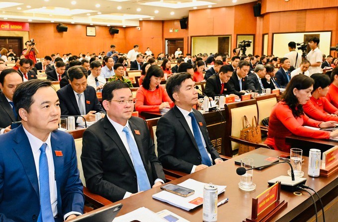 Đại biểu dự kỳ họp. (Ảnh: SGGP)