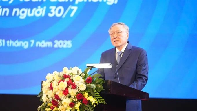 Phó Thủ tướng Thường trực Nguyễn Hòa Bình phát biểu tại buổi lễ