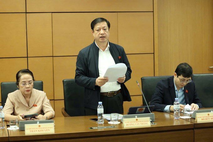 ĐB Dương Văn Thăng (TPHCM) (Ảnh SGGP)