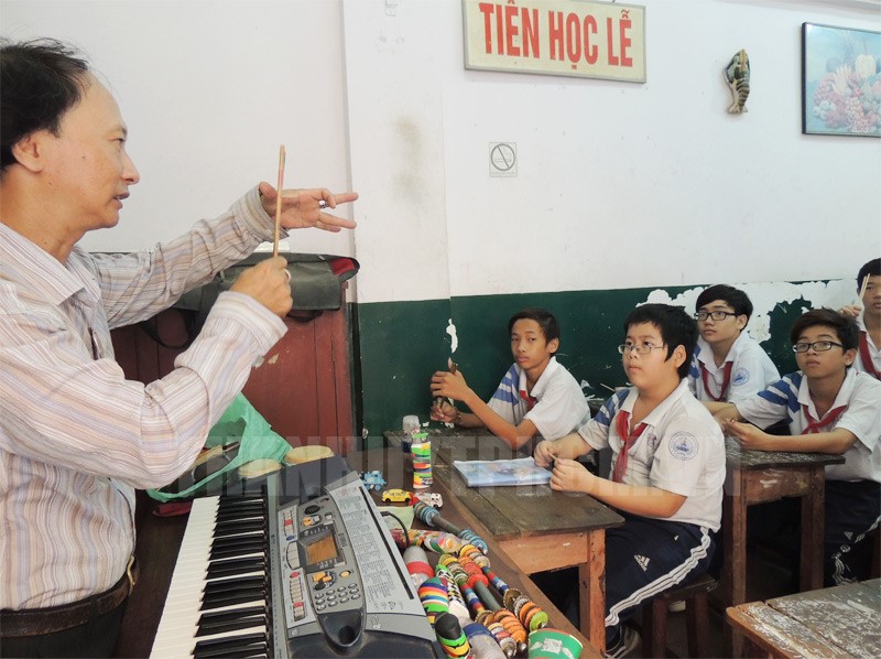 Giáo viên dạy âm nhạc trong các trường phổ thông còn hạn chế