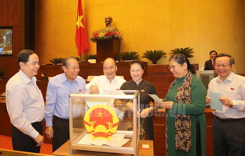 Chủ tịch Quốc hội Nguyễn Thị Kim Ngân được bầu giữ chức vụ Chủ ...