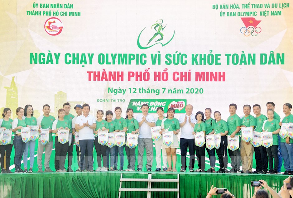 Hơn 30 000 Người Tham Gia Ngay Chạy Olympic Vi Sức Khỏe Toan Dan