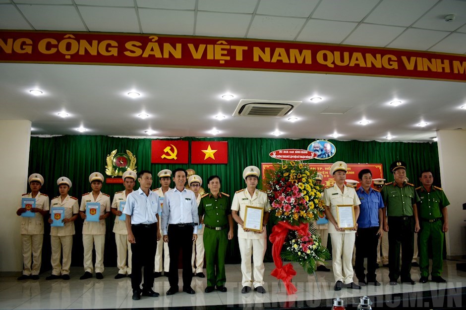 Công An Huyện Bình Chánh Thành Lập Đội Kỹ Thuật Hình Sự