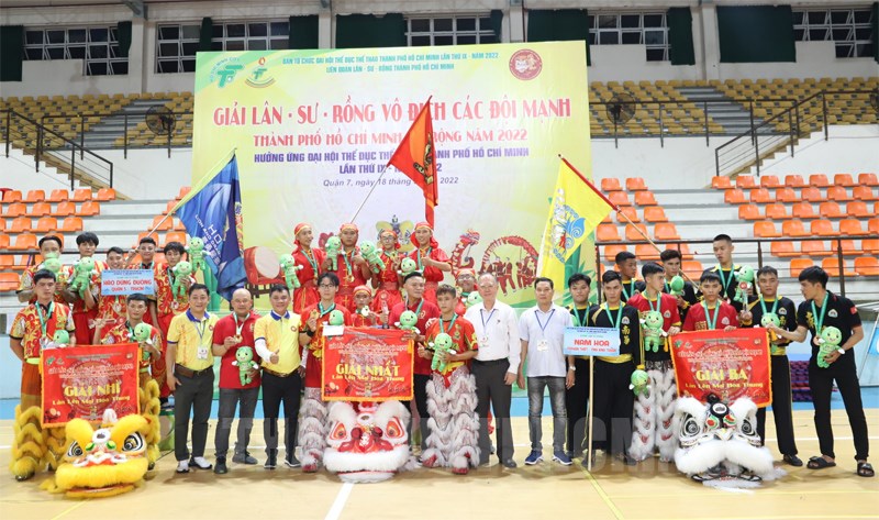 Giải Lân - Sư - Rồng vô địch các đội mạnh TPHCM mở rộng năm 2022