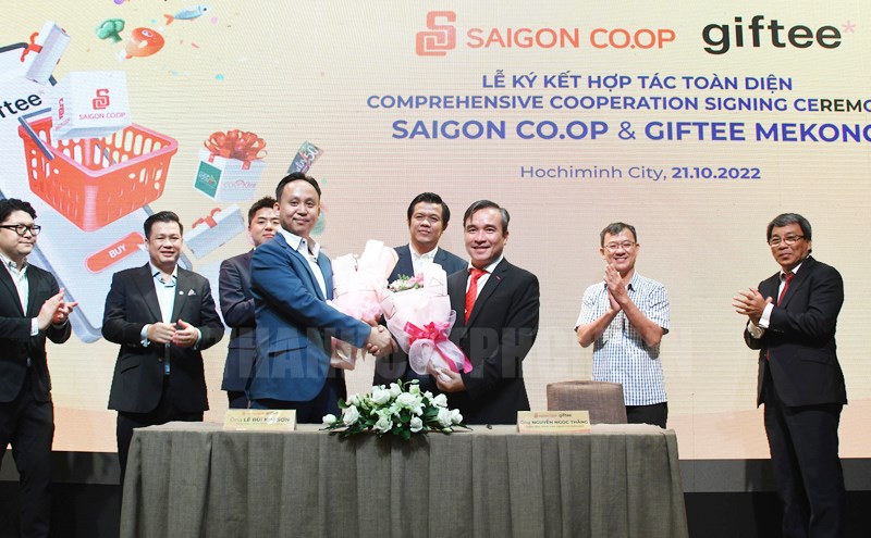 Saigon Co.op は、電子バウチャーの発売準備のための協力協定を締結しました