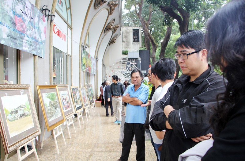 Triển Lãm Hơn 60 Tranh Màu Nước Chủ Đề “Ngày Nắng”