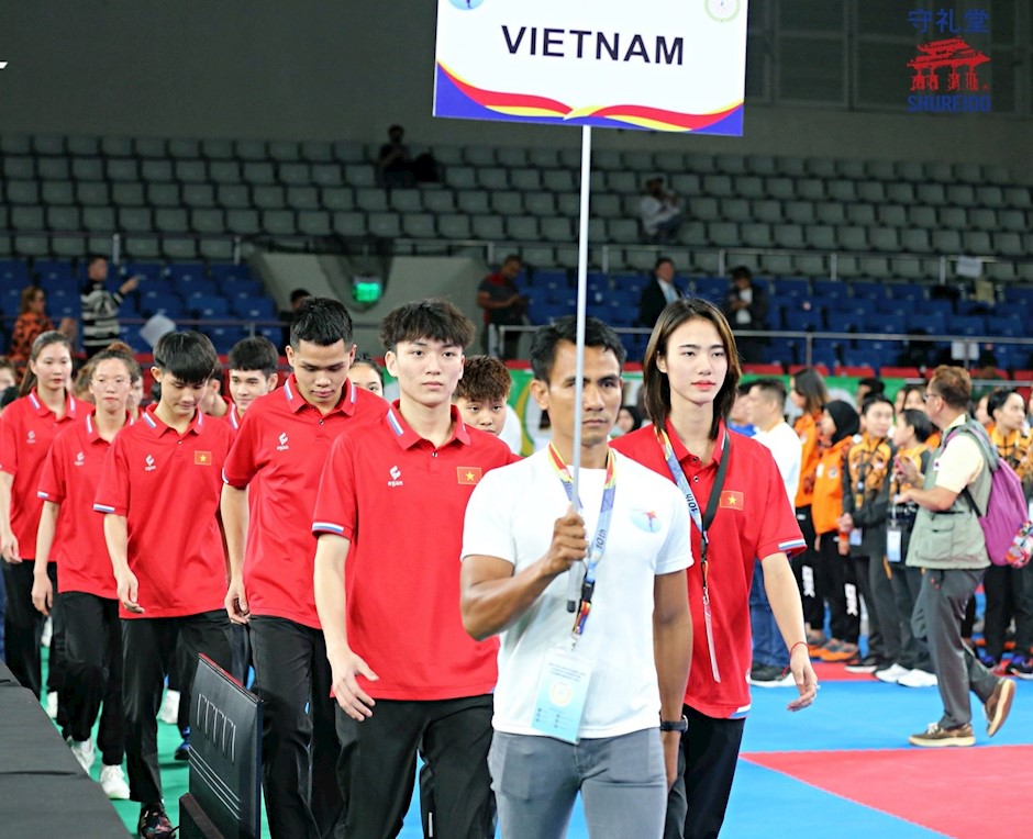 Karate Việt Nam nhất toàn đoàn giải vô địch Đông Nam Á 2023