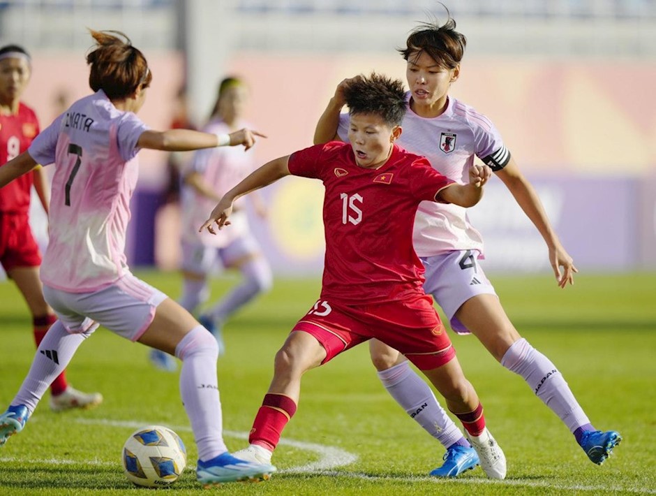 日本女子 – ベトナム女子 2-0