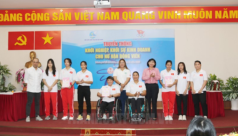 ベトナム女性連合、女性アスリート向けのスタートアップコミュニケーションプログラムを開催