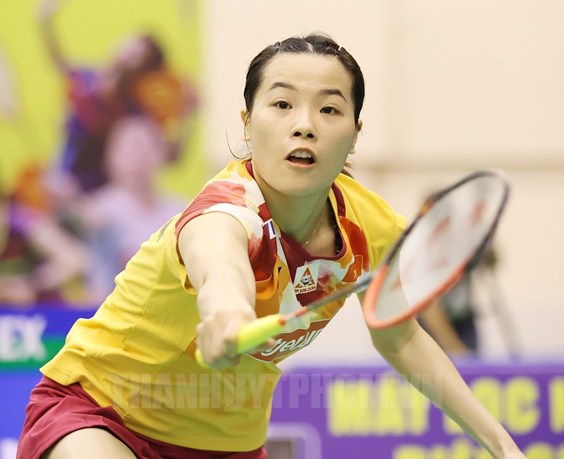 Tay vợt Nguyễn Thùy Linh thẳng tiến tứ kết giải cầu lông China Masters 2023