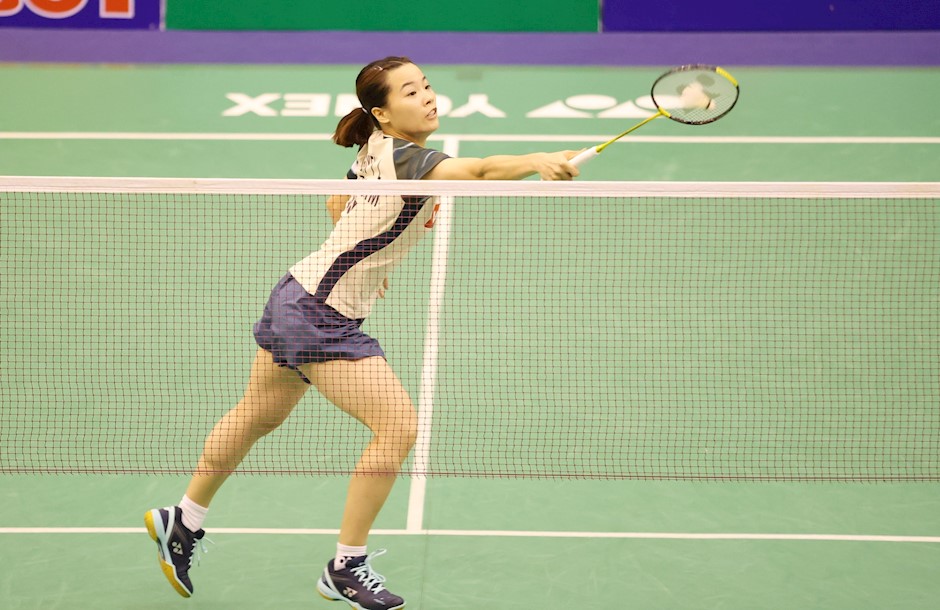 Hai tay vợt Lê Đức Phát và Nguyễn Thùy Linh cùng vào tứ kết giải cầu lông Vietnam Open 2024