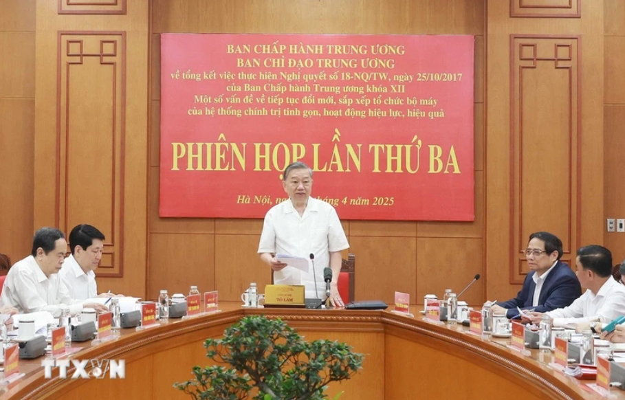 Tinh gọn bộ máy: Những nhiệm vụ trọng tâm trong tháng Năm