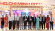 Đồng chí Phan Văn Mãi cùng đoàn đại biểu TPHCM tại gian hàng TPHCM trưng bày tại diễn đàn kết nối thúc đẩy hợp tác đầu tư, thương mại, du lịch Việt Nam - Lào - Thái Lan