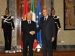 Tổng thống Giorgio Napolitano đón Tổng Bí thư Nguyễn Phú Trọng thăm cấp Nhà nước Cộng hòa Italy (Rome, 21/1/2013). (Ảnh: TTXVN)