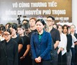 Đoàn viên, thanh niên, hội viên đến viếng Tổng Bí thư Nguyễn Phú Trọng