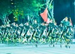 Khối Cảnh sát cơ động kỵ binh trong màn diễu hành ấn tượng bằng đội hình ngựa