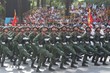 Các khối của Lực lượng Quân đội nhân dân Việt Nam tham gia Tổng duyệt. (Ảnh: TTXVN)