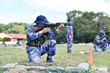 Quỳ bắn mục tiêu bia số 7.