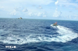 Tuần tra bảo vệ chủ quyền khu vực đảo Đá Đông A, Trường Sa, Khánh Hòa (5/2015). (Ảnh Hồng Kỳ/TTXVN)