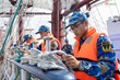 Nhờ sự hướng dẫn đầy đủ của sĩ quan, thủy thủ tàu, các học viên đã biết cách thao tác với dây buồm.