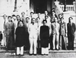 Chủ tịch Hồ Chí Minh cùng các thành viên Chính phủ nước Việt Nam Dân chủ Cộng hoà do Quốc hội khóa I, kỳ họp thứ II bầu ra (3 – 9/11/1946). (Ảnh: Tư liệu TTXVN)
