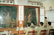 Chiến sỹ trung đoàn tên lửa 257 (Sư đoàn phòng không 361) huấn luyện tại sở chỉ huy (1998). (Ảnh: Tiến Ất/TTXVN)