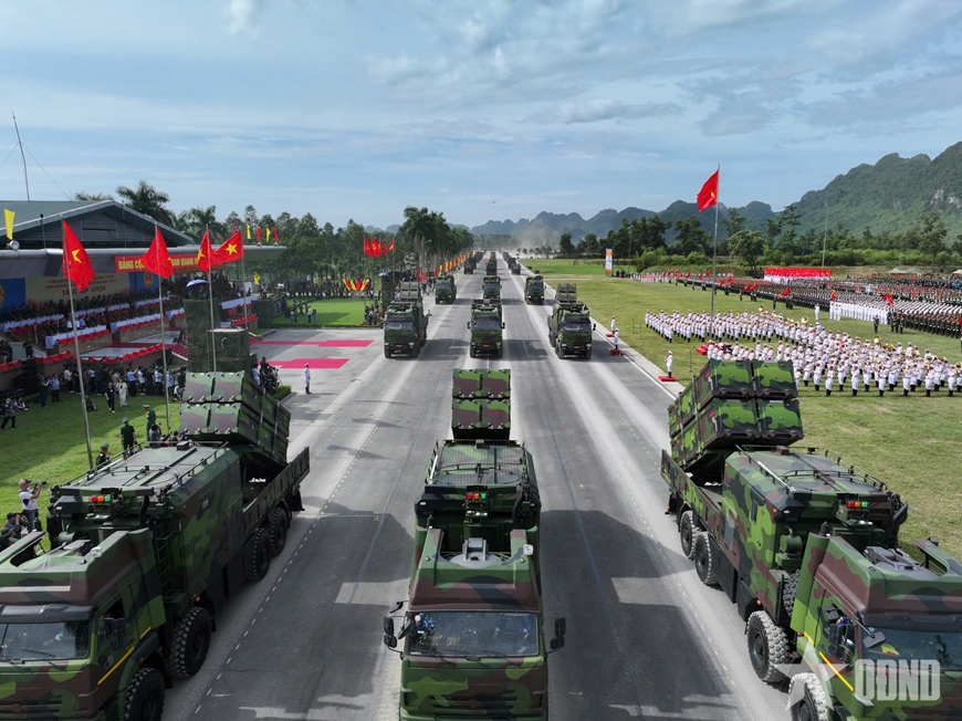 Dàn vũ khí, khí tài do Việt Nam sản xuất và hiện đại hóa tại tổng hợp luyện A80