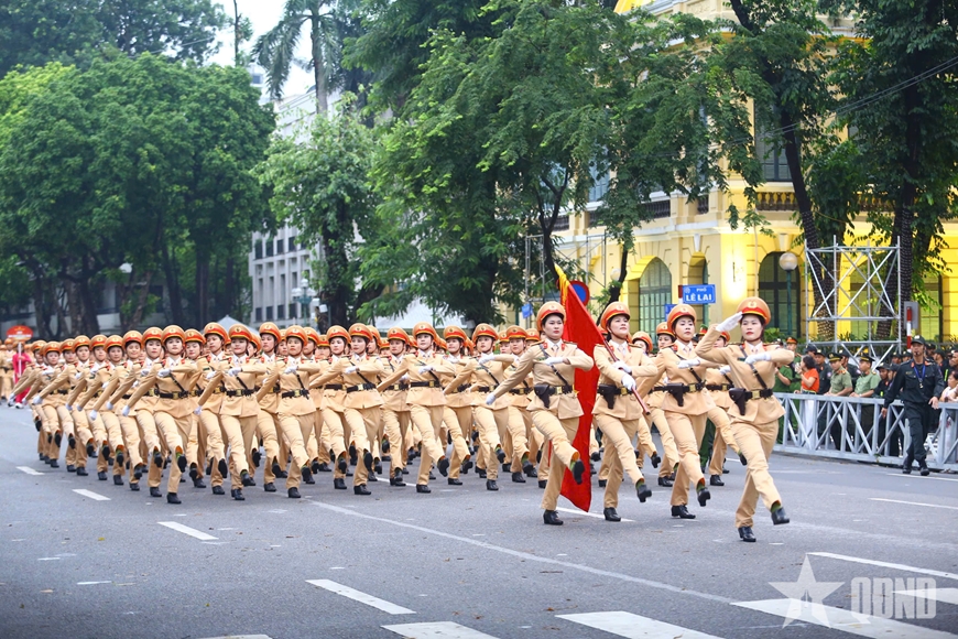 Tổng duyệt diễu binh, diễu hành cho "Ngày hội vì Thủ đô bình yên"